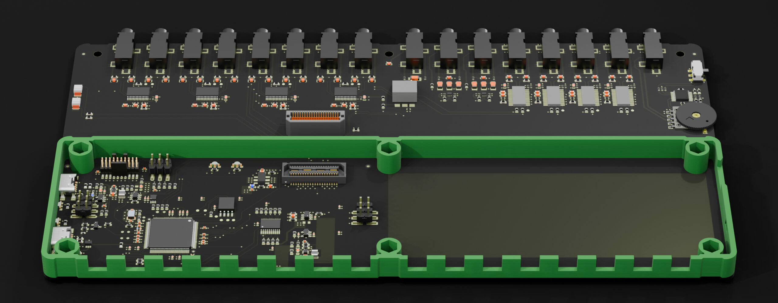 Opened MAT 16X8 rendering